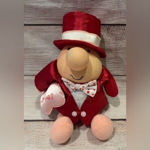 Vintage Ziggy Plush Doll Valentine's Day I Love You Pillow Red Tom Wilson 1987